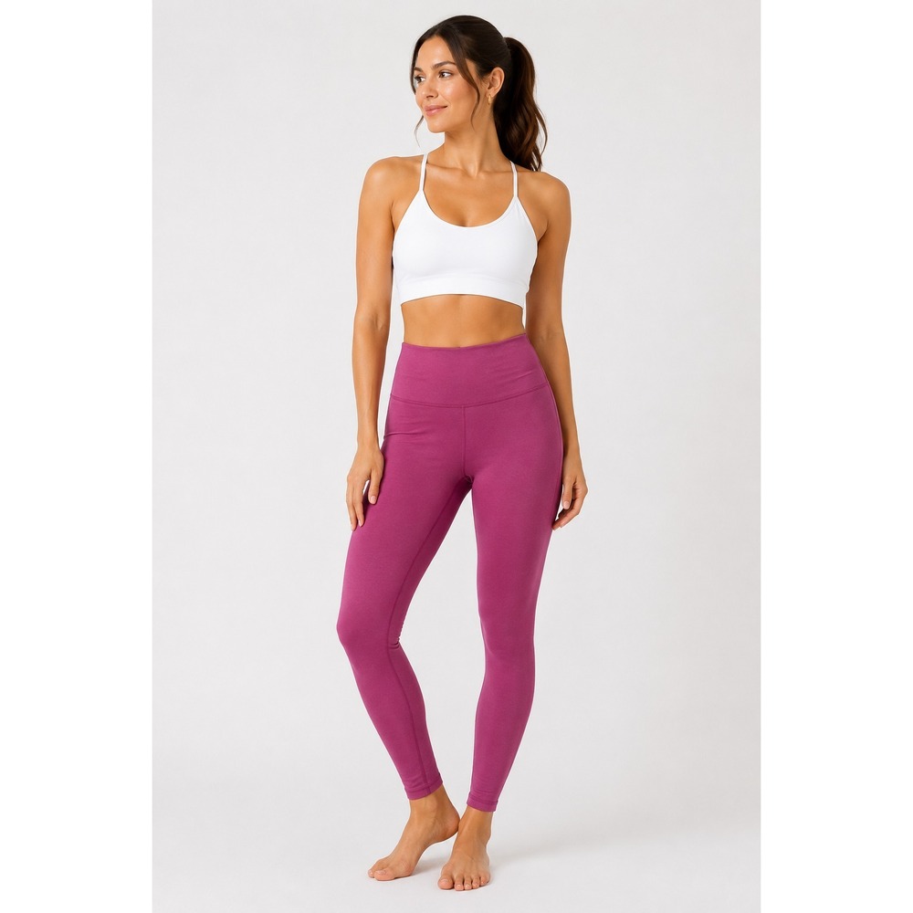 Lululemon Women's Size 4 Burgundy Wunder Under HR Tight Leggings